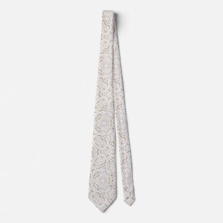 Vintage paper lace  tie