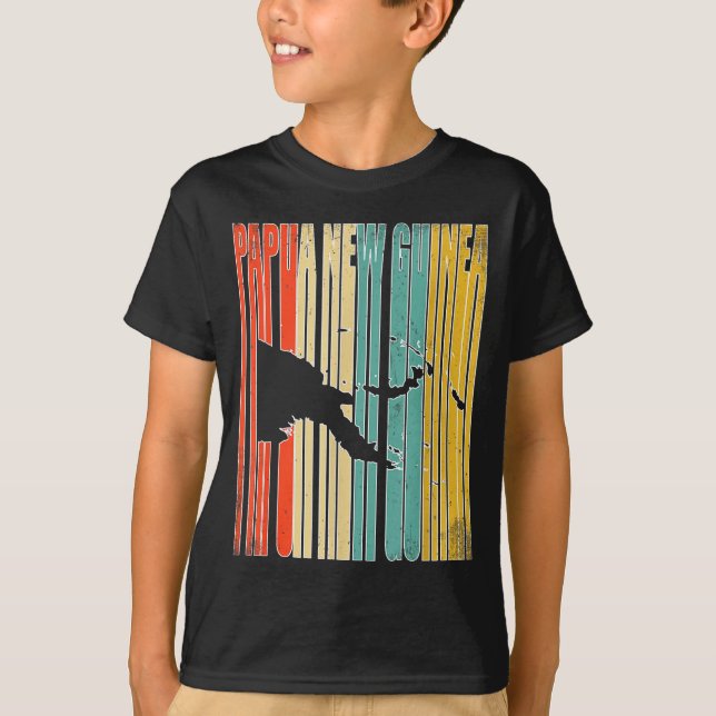 Vintage Papua New Guinea  T-Shirt (Front)