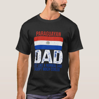 Vintage Paraguayan Dad Paraguay Flag For Father s T-Shirt