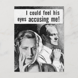 Vintage Paranoia Postcard