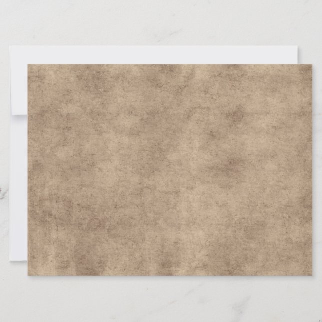 Vintage Parchment Antique Paper Background Custom (Front)