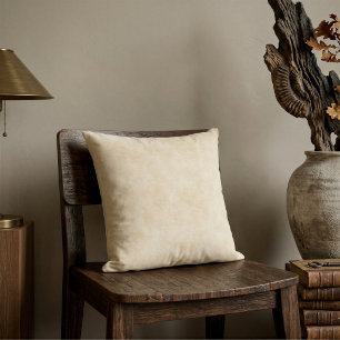 Vintage Parchment Autumn Accent Throw Pillow