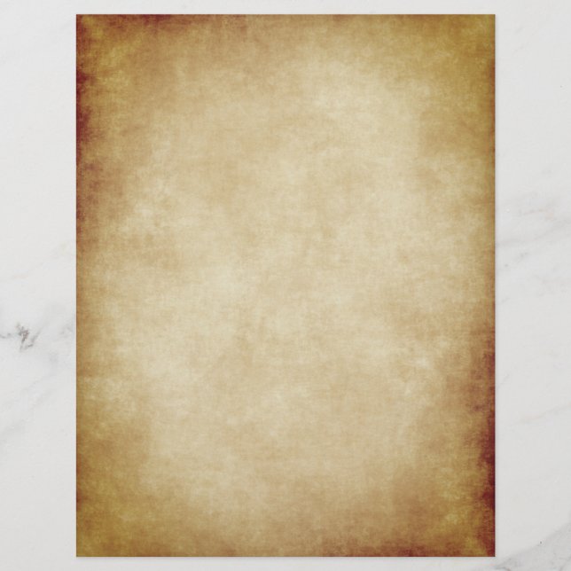 Vintage Parchment Paper Template Background (Front)
