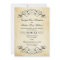Vintage Parchment Scrollwork Wedding