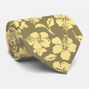 Vintage Pareau Hawaiian Hibiscus Ties