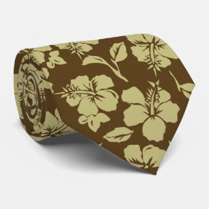 Vintage Pareau Hawaiian Hibiscus Ties