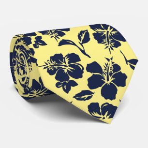 Vintage Pareau Hawaiian Hibiscus Ties