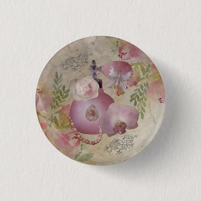 Vintage Parfüm Button (Front)