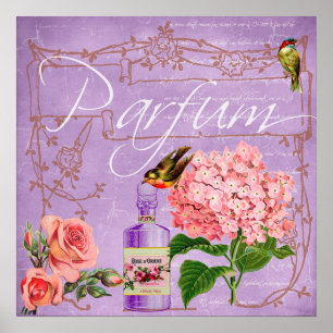 Vintage Parfum Poster