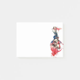 Vintage Paris Eiffel Tower Travel Love Watercolor Post-it Notes