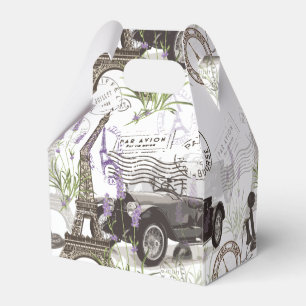 Vintage Paris Favour Box