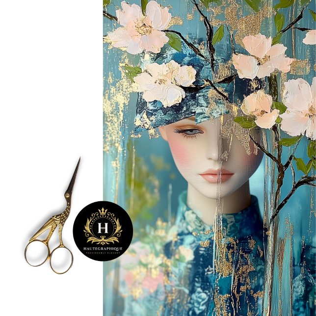 Vintage Paris France Mannequin Fashion  Decoupage  Tissue Paper (Creator Uploaded)