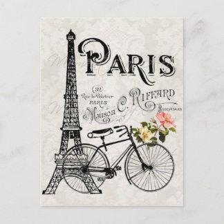 Vintage Paris Postcard