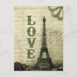 Vintage Paris Postcard