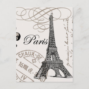 Vintage Paris...postcard Postcard