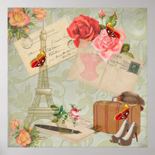Vintage Paris Poster