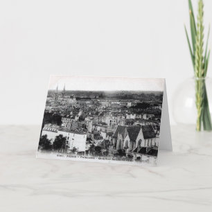 Vintage Paris Quartier Sainte Clotilde Card