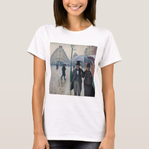 Vintage Paris Street on a Rainy Day T-Shirt