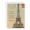 Vintage Paris Sweet Sixteen Birthday Party Invite