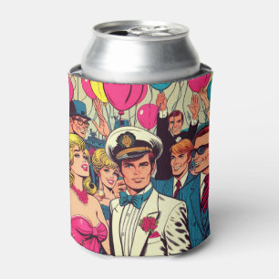 Vintage Party Comics Can Cooler