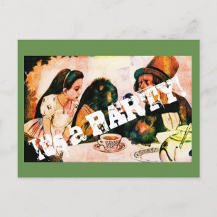 Vintage Party Invitation Card