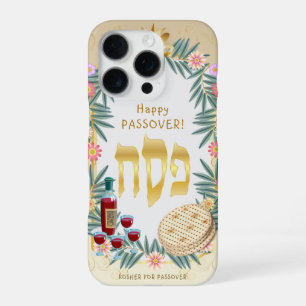 Vintage Passover Seder Kosher Pesach iPhone 16 Pro Case