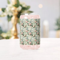 Vintage Pastel Floral Botanical Pattern