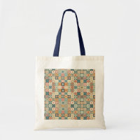 Vintage, patchwork quilted look