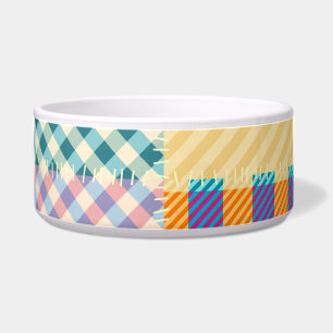 Vintage Patchwork: Textile Seamless Background