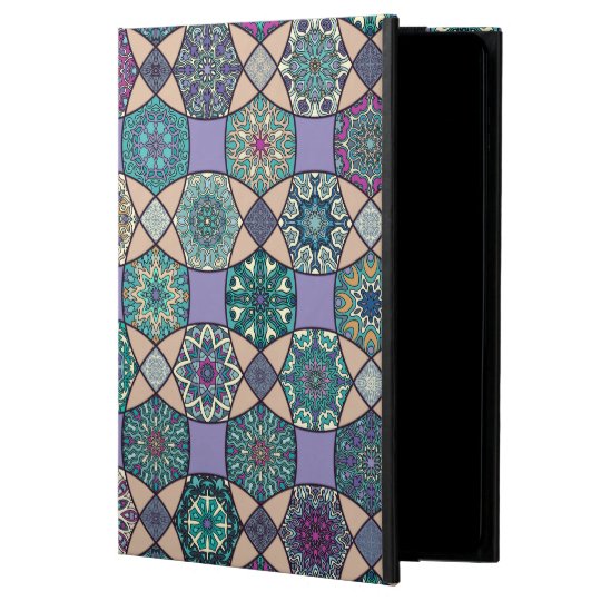 Vintage patchwork with floral mandala elements powis iPad air 2 case