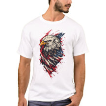 Vintage Patriotic American Eagle 4th of July