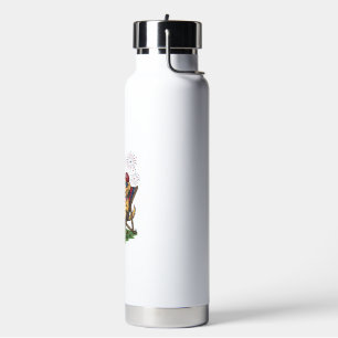 Vintage Patriotic Cats USA Shirt Design (2)_1 Water Bottle
