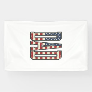 Vintage Patriotic Dad Flag Lettering Shirt Design_ Banner