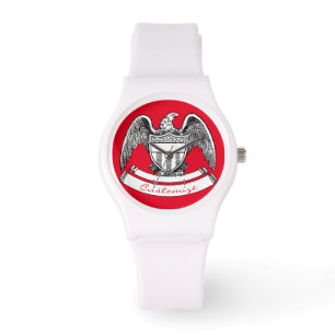 Vintage Patriotic Eagle PlaqueThunder_Cove Watch