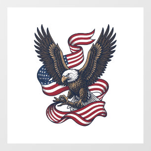 Vintage Patriotic Eagle Vector Shirt Design (2)_1