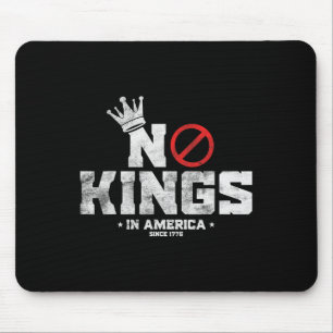 Vintage Patriotic No Kings In America Since 1776 M Mouse Pad