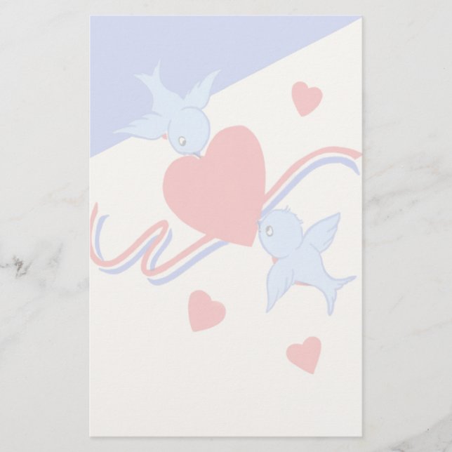 Vintage Patriotic Stationery (Front)