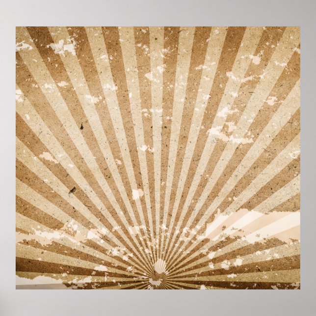 Vintage Pattern: Elegant Background Design. Poster (Front)