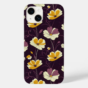 Vintage pattern, elegant floral design Case-Mate iPhone 14 case