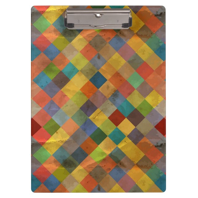 Vintage pattern. Geometric. Clipboard (Front)