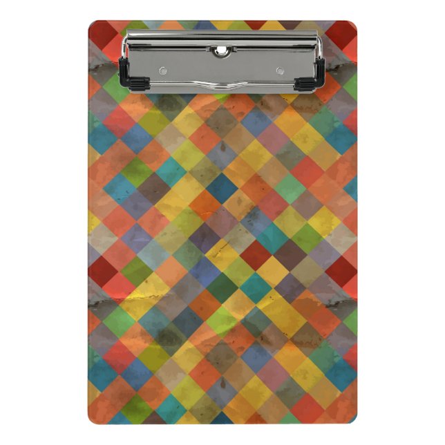 Vintage pattern. Geometric. Mini Clipboard (Front)