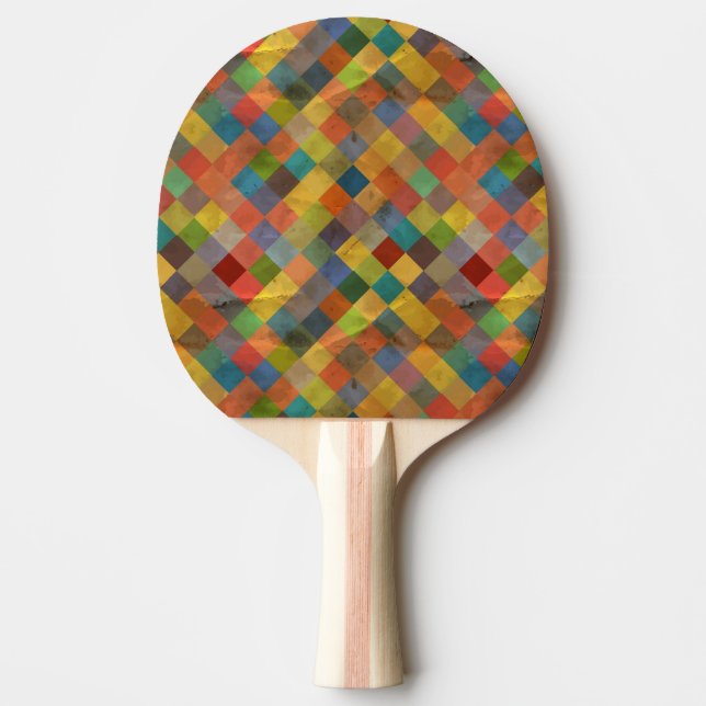 Vintage pattern. Geometric. Ping Pong Paddle (Front)