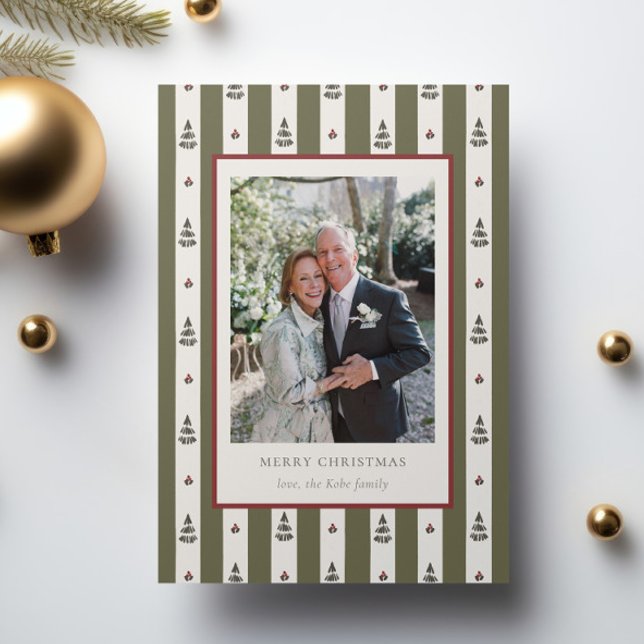 Vintage Pattern Holiday Greeting Card (Creator Uploaded)