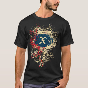 Vintage Pattern with Monogram X T-Shirt