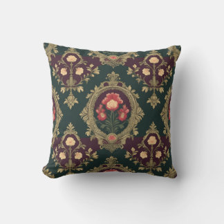 vintage patterns cushion