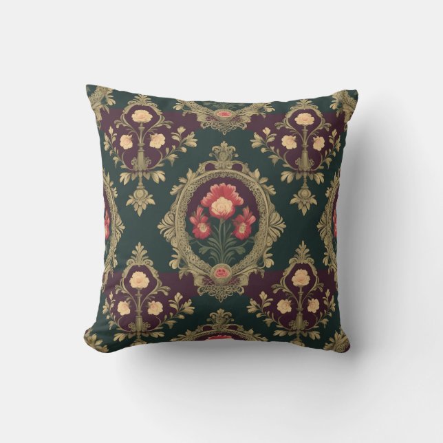 vintage patterns cushion (Front)