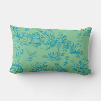 Vintage pattran lumbar cushion