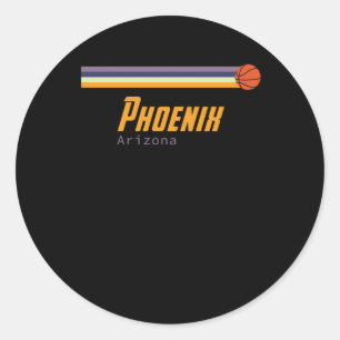 Vintage Pcute Ss Cute Ssnix Basketball Classic Round Sticker