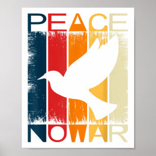 Vintage Peace No War Shirt Peace Graphic Tee Great Poster