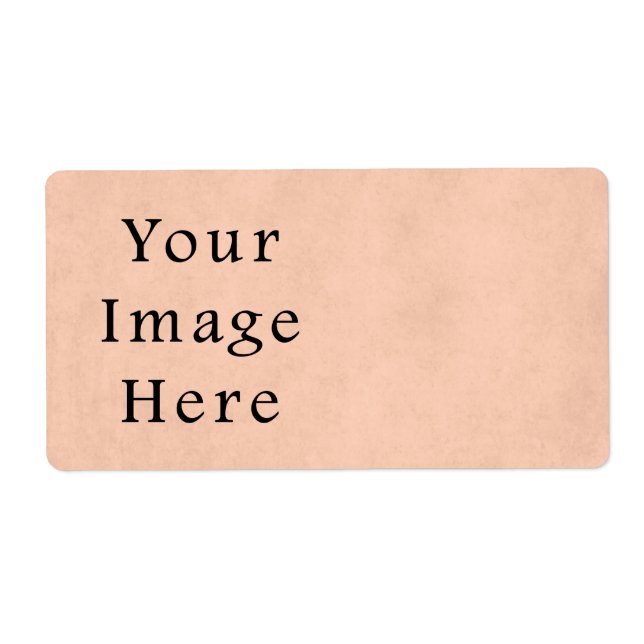 Vintage Peach Pink Parchment Paper Background (Front)